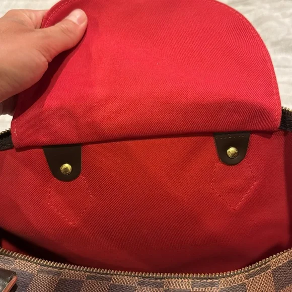 Louis Vuitton speedy 35 damier ebene - Picture 9 of 11